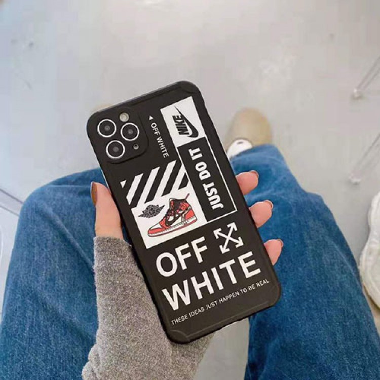 オフホワイト ナイキ ジョーダン コンボ Iphone 12 pro/12 pro max/12 miniケース ブランド Off White 創意 AJ ジャケット型 iPhone 11/11pro/11pro max/se2ケース Nike アイフォン12/X/XR/XS/8/7スマホケース Air Jordan ソフトカバー メンズ レディース