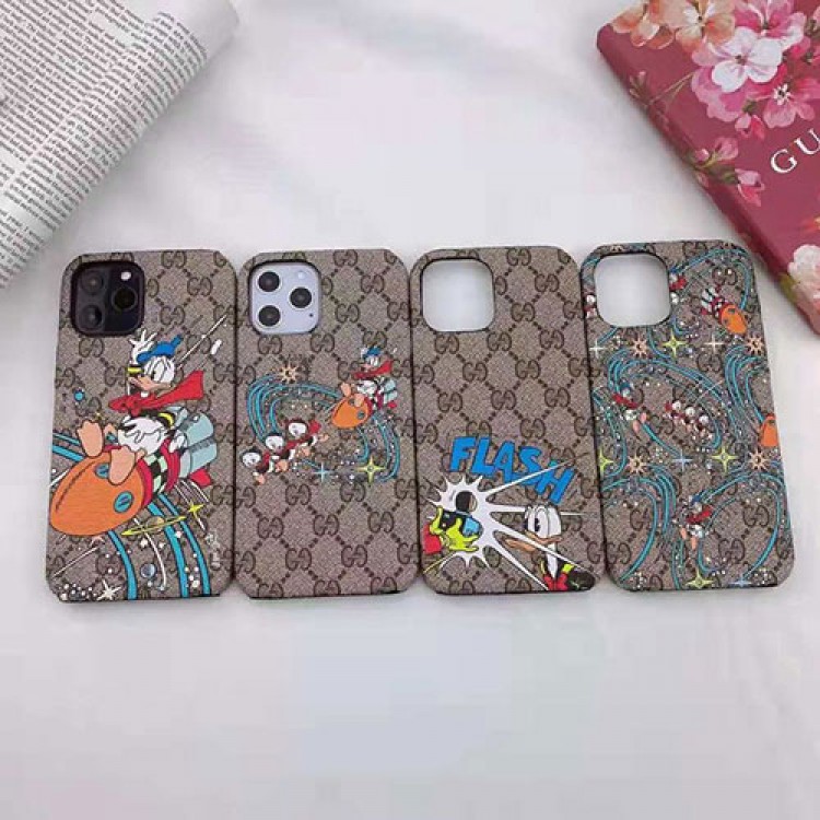 グッチ iphone 12/12 pro/12 mini/12 pro max/11/11 pro/11 pro max/se2ケース 可愛い GUCCI ディズニー ドナルドダック HDL エアーポッズ プロ キャラクター Airpods 1/2/3/pro収納カバー 2021 レトロ 冒険 ジャケット型 四角保護 アイフォンx/xs/xr/8/7カバーメンズ レディース