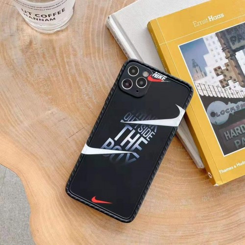 ナイキ iphone 12 pro/12 mini/12 pro max/11 pro/11 pro maxケース ブランド NIKE 韓国風 スウッシュ柄 モノグラム swoosh iPhone 12/11/X/XS/XRケース お洒落 アイフォンx/xs/xr/xs max/8/8 plus/7/7 plusカバー 芸能人愛用 衝撃吸收 メンズ レディーズ