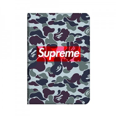 Supreme ipad8/7世代 pro 9.7/11inch 2020ケース ブランド シュプリーム ipad mini 4/5カバー BAPE ipad 5/6 9.7インチ カモフラージュ色 Aape すべてのipad機種対応 iPad Air 10.9インチケース 激安 iPad Proケース 9.7インチ 2018/2017 コピー メンズ レディース