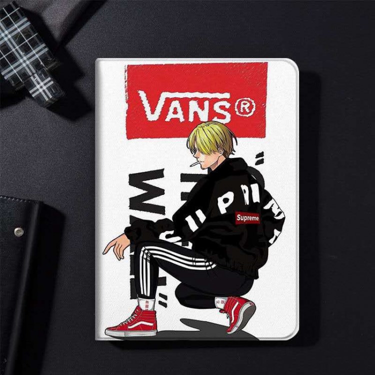 SUPREME&VANS コンボ ipad8/7世代 pro 9.7/11inch 2020ケース ブランド シュプリーム ipad mini 4/5カバー イケメン柄 ipad 5/6 9.7インチ 漫画風 すべてのipad機種対応 iPad Air 10.9インチケース 激安 iPad Proケース 9.7インチ 2018/2017 コピー メンズ レディース