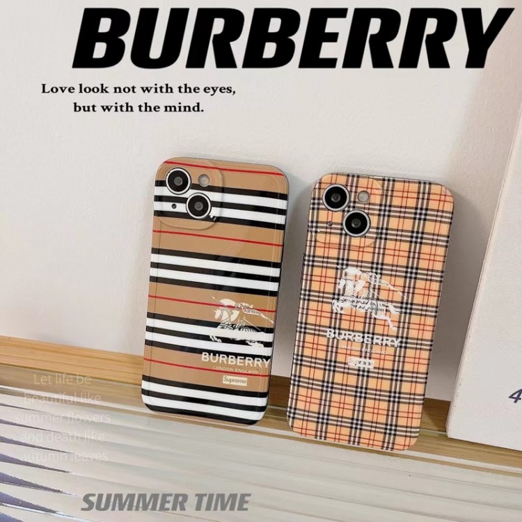 ブランド burberry アップル 13pro max 14カバー クラシック バーバリー iPhone13proスマホカバー 高級感 シュプリームアイフォン12/12pro maxカバー 耐衝撃 iphone11proケース 人気チェック柄