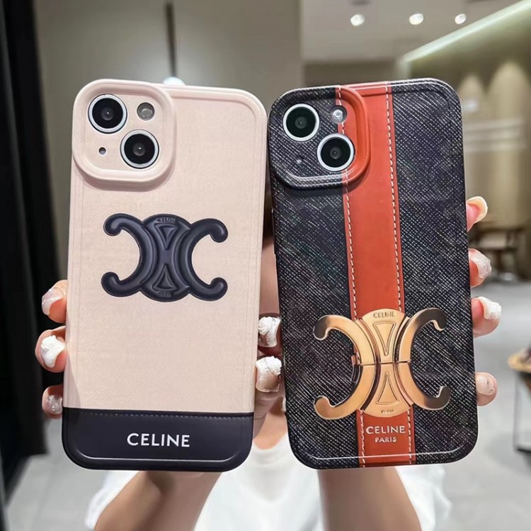 Celine アイフォン14pro max/13PROケース レンズ保護 セリーヌ iPhone13pro max/13スマホカバー ソフト 着脱安い ブランド iPhone12pro/12ケース 落下保護 アップル11pro maxケース 流行り シンプル 男女兼用