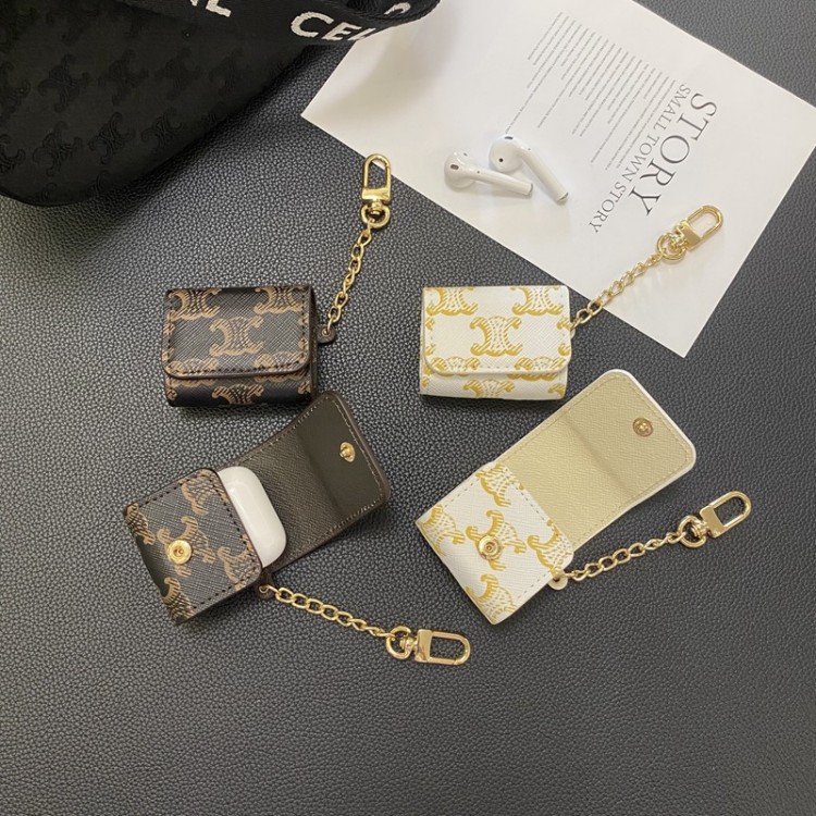 CELINE セリーヌブランドエアーポッズpro2保護ケースかわいいエアーポッズ3/2/1カバー個性メンズ向けAirPods 3/2/1ケースブランドかっこいいブランド若者オシャレエアーポッズpro2/proケース耐衝撃