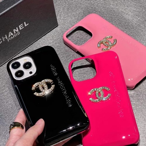 ブランド Chanel アイフォン13pro max 14カバー 純正漆皮 優雅 iphone13/13proケース シャネル  アイフォン12/12pro maxケース キラキラロゴ 可愛い iphone11pro maxソフトケース 耐衝撃 スタイリッシュ 