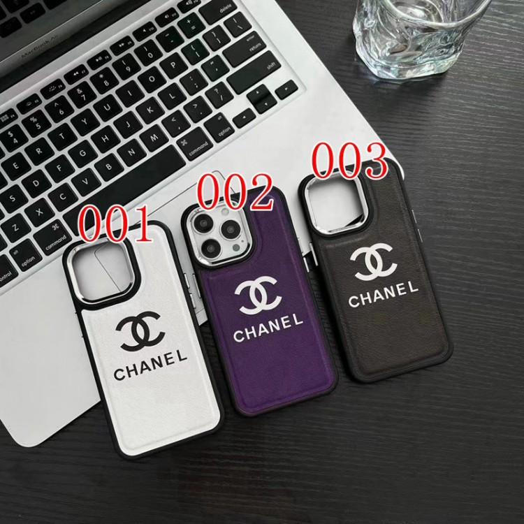 ブランド CHANEL アイフォン15+/14pro maxスマホカバー スタイリッシュ シャネル iPhone15/14/14proケース 華奢レザー iPhone14Plus/13/13pro maxケース 銀色ボタン iphone13pro/12Pro/11スマホケース 純正レザー アップル12/12pro maxカバー 衝撃保護 メンズ レディース