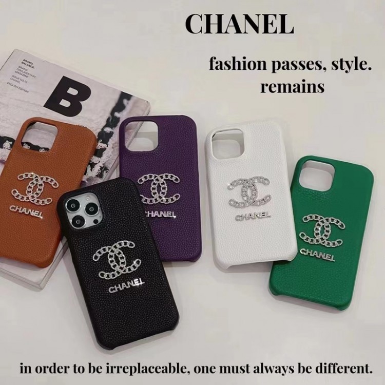 Chanel /シャネル iPhone 15 14 pro max 14ケース 贅沢キャビアスキン ブランド アイフォン15pro 14 pro plus携帯ケース 輝きロゴ iphone15/13/13 mini/13 pro max/13 pro スマホカバー フィット 耐衝撃 iphone 12mini/12proケース かわいい iphone11 pro maxケース 逸品 スタイリッシュ 男女