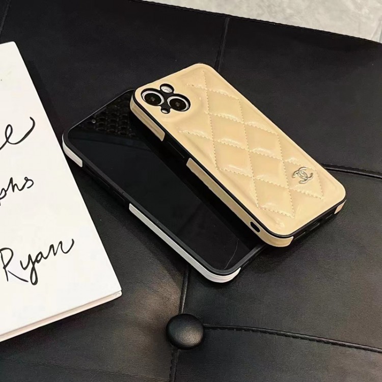 ブランド CHANEL アイフォン15plus/14plus/14Pro maxスマホカバー 菱格 ふわふわ シャネルiPhone15 14PRO/14ケース レンズ保護 iPhone13/13 pro max/13proカバー 衝撃吸収 iPhone 12 11 pro maxケース 手触り良い レディース エレガント