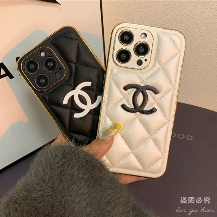 ブランドiPhone15pro/14proカバーシャネル アイフォンケース CHANEL 15plus 14plus iPhone 14 pro maxスマホケース 高級感レザー iPhone15/13/13Pro max/13PROスマホカバー メッキフレーム アップル iPhone12 pro max/12携帯ケース 全面保護 キズ防止 レディース エレガント 菱格 