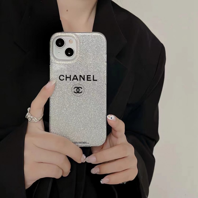 シャネル iPhone 15 14pro max ブランドスマホカバー キラキラ Chanel アイフォン14+ 13 PROケース かわいい 柔らかい iPhone 14pro /13pro max/13ケース 落下保護 iPhone 12pro max/11スマホケース 黄変防止 ファッション