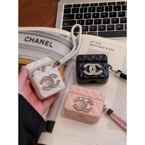 Chanel シャネルブランドエアーポッズpro2保護ケースかわいいエアーポッズ3/2/1カバー個性スニーカー形のairpods pro2ケース ブランド 人気メンズ向けAirPods 3/2/1ケースブランドかっこいい