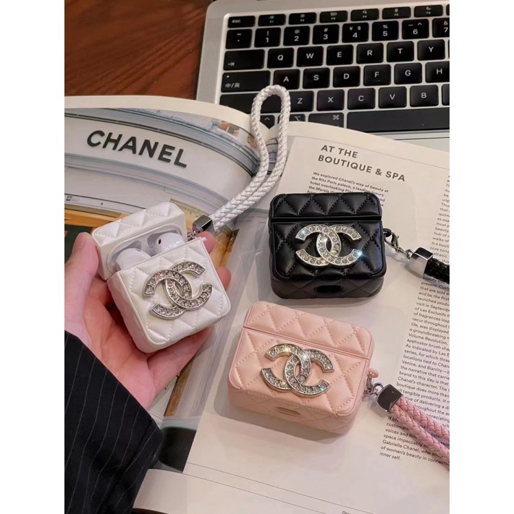 Chanel シャネルブランドエアーポッズpro2保護ケースかわいいエアーポッズ3/2/1カバー個性スニーカー形のairpods pro2ケース ブランド 人気メンズ向けAirPods 3/2/1ケースブランドかっこいい