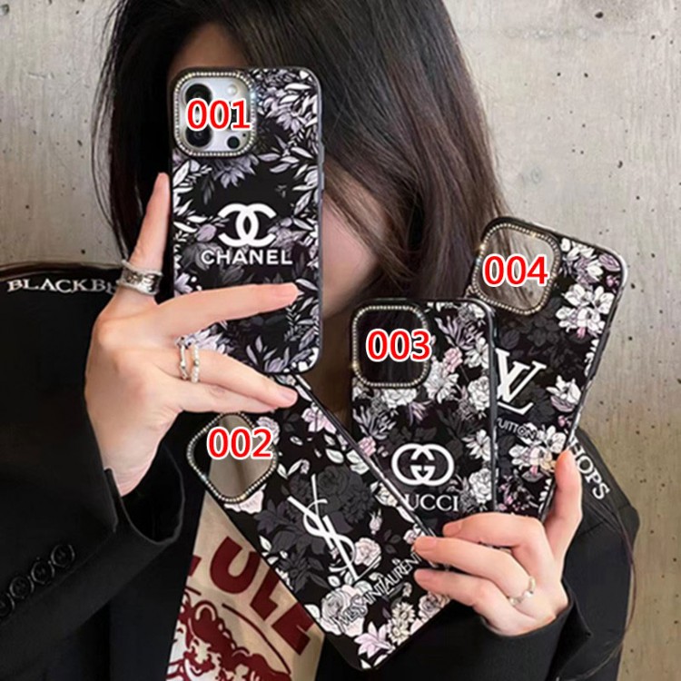 Chanel シャネル gucci グッチ LV ルイヴィトンYSL イヴサンローラン iPhone 15 14 pro maxブランドスマホケースiPhone 15pro max/14proスマホカバー耐衝撃オシャレ芸能人愛用するブランドアイフォン15 14 proケースカバー