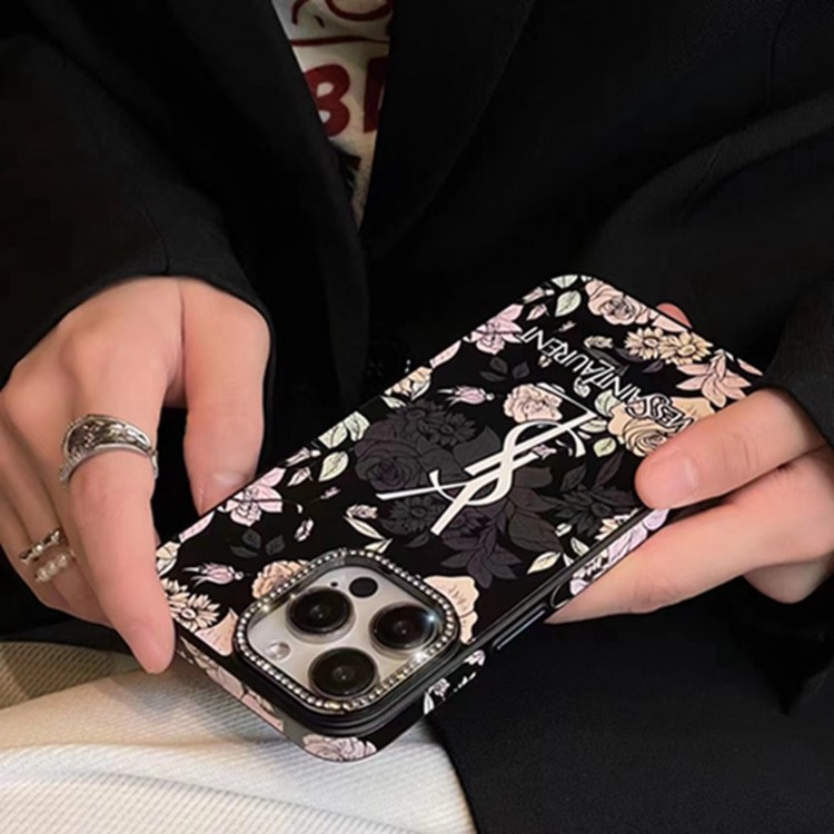 Chanel シャネル gucci グッチ LV ルイヴィトンYSL イヴサンローラン iPhone 15 14 pro maxブランドスマホケースiPhone 15pro max/14proスマホカバー耐衝撃オシャレ芸能人愛用するブランドアイフォン15 14 proケースカバー