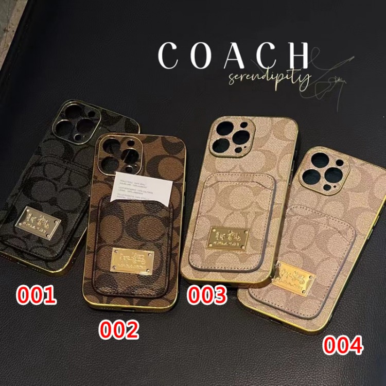 コーチiPhone14pro max/15plusケースブランド coach アイフォン14Pro/15カバー メッキデザイン iphone15Pro max/13Pro/15ケース 耐久性 IPhone12pro max/12pro/12フルカバー 落下保護 おしゃれ iphone11pro/11 pro max/11/se2ケース高品質 おしゃれ 男女兼用 シンプル 激安