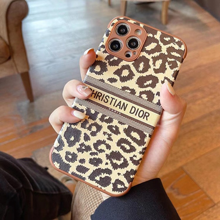 Dior ブランド IPHONE13pro max/13miniスマホケース おしゃれ 豹紋ディオールiPhone13pro/13カバー ファッション 女子 アイフォン12pro/12pro max/12ケース 四角保護 耐衝撃 可愛い iphone11pro/11pro max/11携帯カバー 高品質