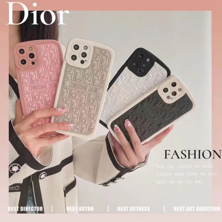 ディオール iphone14/13pro max保護ケース 気質 オシャレ dior アイフォン13proソフトカバー 耐衝撃 iPhone12pro maxカバー 型押しロゴ 滑り止め iphone11ケース 高級感