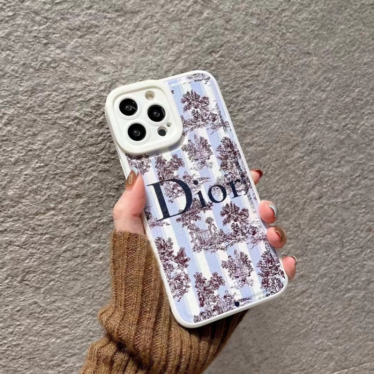 ディオール アイファン14pro/14plusケース ブランド 復古スタイル Dior iPhone 14/14pro max保護カバー 柔らかいレザー 衝撃吸収 IPHONE13pro max/13/13proスマホケース 森の柄 iPhone12/12pro/12Pro maxケース 指紋 キズ防止 レディース メンズ 軽量