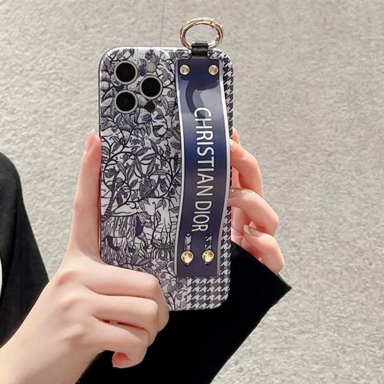 DIOR レトロ感 iPhone14plus/14pro maxスマホケース 森の柄 ディオール iphone14/14proケースブランド 落下防止ベルト付き アイフォン13pro/13/13pro maxケース 高品質 キズ防止 アップル12/12pro携帯カバー 軽量 薄型 おしゃれ 男女兼用