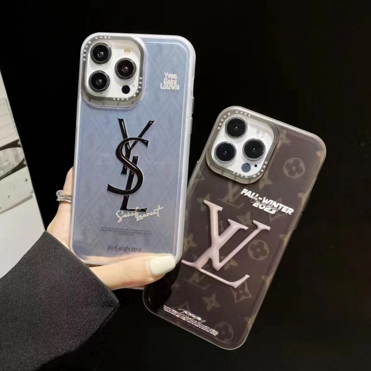 Dior ディオール MIU MIU ミュウミュウ YSL イヴサンローラン CHANEL シャネル LV ルイヴィトン ブランドiPhone15 14pro maxケースメンズiPhone 15 14 pro maxブランドスマホケースiPhone 15pro max/14proスマホカバー耐衝撃オシャレ