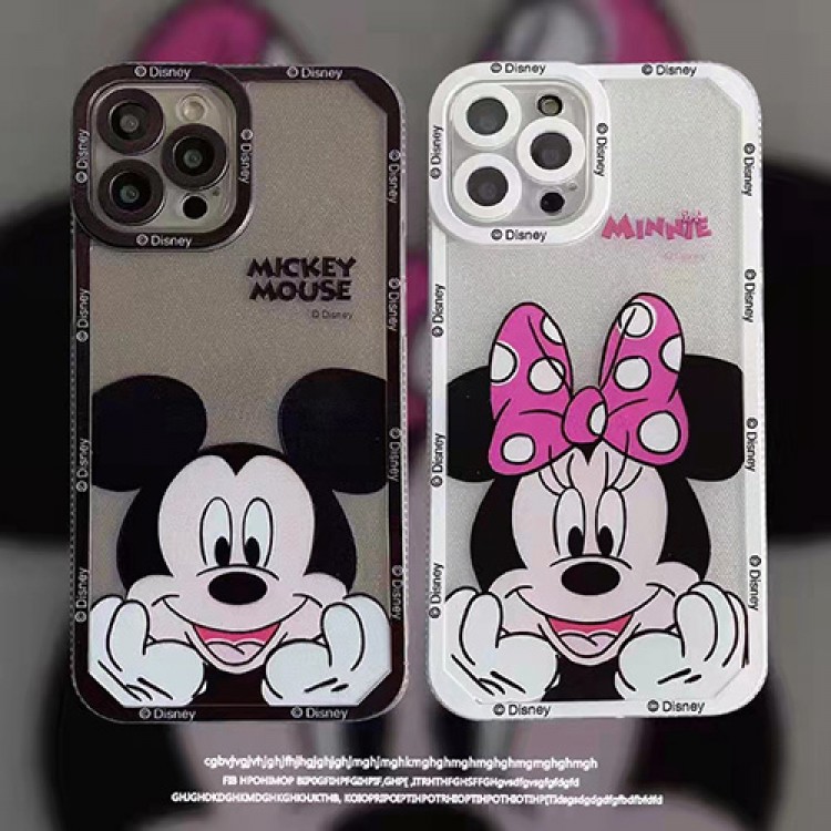 DISNEY かわいい IPhone13/13pro/13pro max携帯カバー 耐衝撃 キュートミッキーマウスIPHONE12Pro/12/12pro maxケース キラキラ 傷防止 ミニマウス iphone11pro/11pro max/11/se2カバー 大人気 ファッション 男女愛用