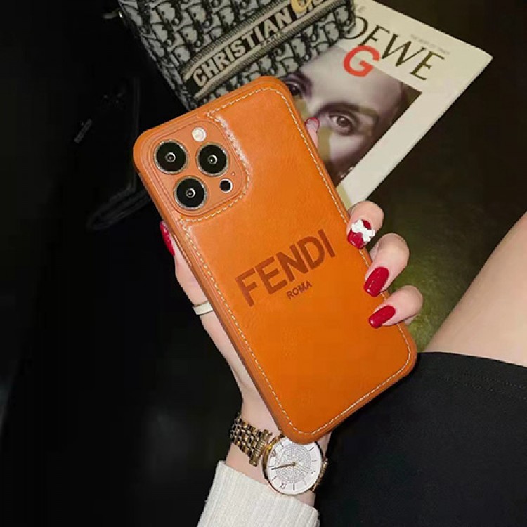 ハイブランド フェンディ アイフォン13pro max/13pro/13スマホカバー 柔らかいレザー 耐衝撃 Fendi シンプル ジャケット型 iPhone12pro/12pro max/12ケース レンズ保護 おしゃれ IPHONE11pro max/11pro/11カバー 高級 メンズ レディース 