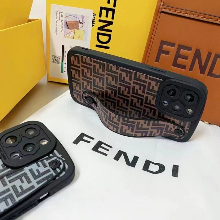 ブランド iphone14/13pro maxケースフェンディ 耐衝撃 Fendi アイフォン13Pro/13カバー 定番モノグラム柄 iphone12proケース 携帯便利ベルト付きIPHONE11pro maxソフトケース 柔らかい フィット高級感溢れ