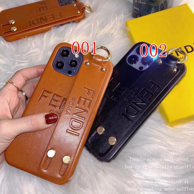 ブランド iphone14/14pro maxケースフェンディ 純正レザー 耐衝撃 Fendi アイフォン14Pro/14PLUSカバー 革ベルト付き iphone13pro/13ケース 落下防止 IPHONE13pro max/12ソフトケース 柔らかい フィット 高級感溢れ