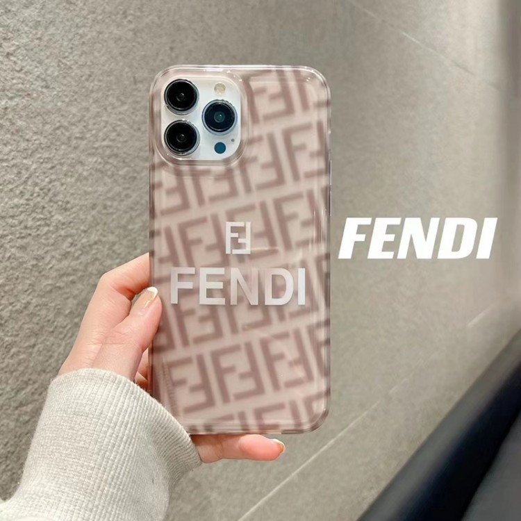 フェンディ アイファン14pro/14カバー 光沢感 クリア FENDI ブランド iPhone14pro max/14+スマホケース 柔らかい 耐衝撃 iphone13/13Pro/13Pro maxケース 黄変防止 流行り iphone12pro max/12pro/11ケース 若者 ファッション 大人気