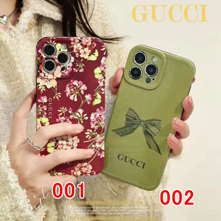 グッチ ブランド iPhone14/14+/14Proスマホカバー かわいい 蝶結び柄 GUCCI/グッチ アイフォン14pro maxケース ツルツル 手触り iPhone13pro/13pro max/13スマホケース 柔らか 衝撃吸収 アップルiPhone12／12プロマックス/12プロ携帯ケース 保護性高い レンズカバー レディース