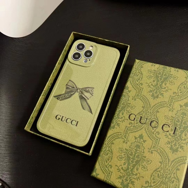 グッチ ブランド iPhone14/14+/14Proスマホカバー かわいい 蝶結び柄 GUCCI/グッチ アイフォン14pro maxケース ツルツル 手触り iPhone13pro/13pro max/13スマホケース 柔らか 衝撃吸収 アップルiPhone12／12プロマックス/12プロ携帯ケース 保護性高い レンズカバー レディース