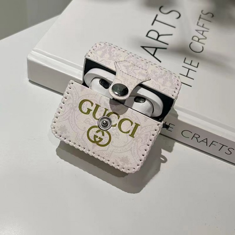 ブランド Gucci エアーポッズ pro2/proカバーケース 落下保護 かわいい グッチ AirPods 3ケース 柔らか スクエア型 airpods pro/2/1ケース 紛失防止 おしゃれ 携帯便利 メンズ レディース