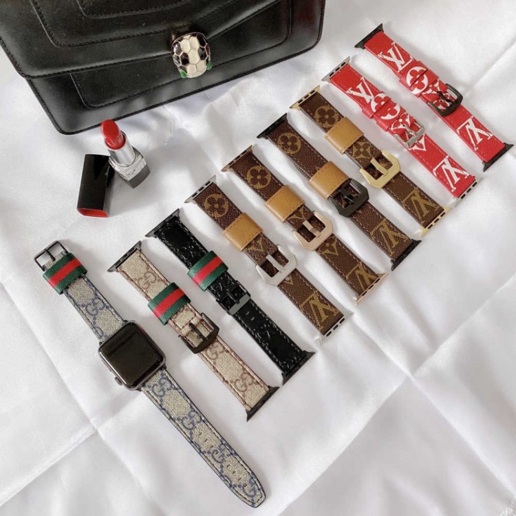 Handmade Gucci Apple watch band Series 7-6-5-4-3-2-1