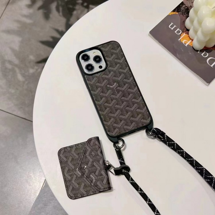 ゴヤール Goyard ブランドiPhone15 14pro maxケースメンズアイフォン15 14 plusハイブランドケース芸能人愛用するブランドアイフォン15 14 proケースカバー