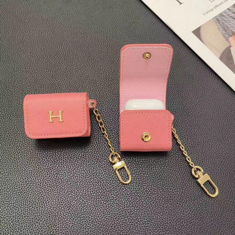 Hermes エルメスブランドエアーポッズpro2保護ケースAirPods 3ブランドケース 携帯便利 ファッションブランドairpods 3/プロカバーパロディブランド若者オシャレエアーポッズpro2/proケース耐衝撃