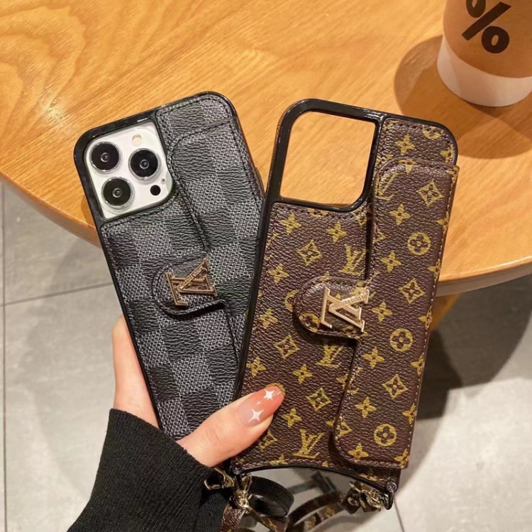 ブランド LV アイフォン13pro携帯カバー 肩に掛け ルイヴィトン iphone13/13pro maxケース 上質レザー 上品 アイフォン12Pro/12/12pro maxカバー 定番柄 個性デザイン iphone11pro/11pro max/11ケース フィット 携帯便利