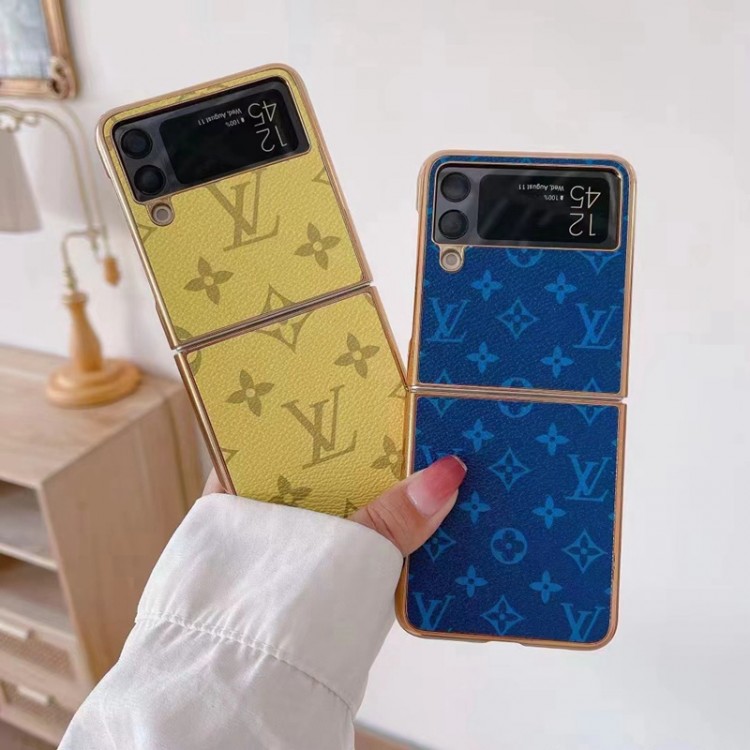 Louis Vuitton ブランド GALAXY Z Fold4 5 2022ケース 定番モノグラム ルイヴィトン Galaxy zflip4 5 保護カバー 枠 電気加工 おしゃれ ギャラクシーFold3/flip3 4 5 ケース 軽量 フィット 放熱性よい 簡約 メンズ 女の子