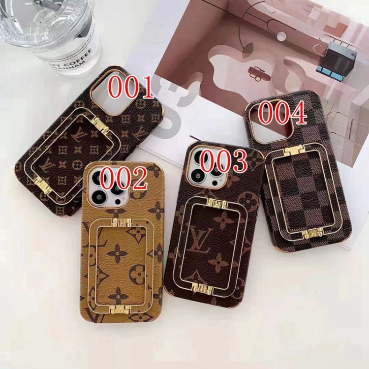 Louis Vuitton /ルイヴィトン iphone15+/14pro/14pro maxケース 金具グリップ ブランド iphone14plus/14カバー ケース 落下防止 iphone13Pro max/13Pro/13ハードケース 高品質 アイフォン12pro max/12pro保護カバー スタンド可 耐衝撃 メンズ レディース