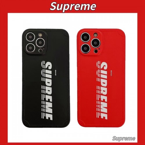 Supreme ブランド iPhone15+/14proケース ソフト 衝撃吸収 シュプリーム iphone14Pro max/14plusカバー 個性ロゴ シャネル iPhone14/13/13pro/13pro maxケース マット調 滑り止め iphone12Promax/12pro/12ケース 軽量 フィット 放熱性 メンズ レディース