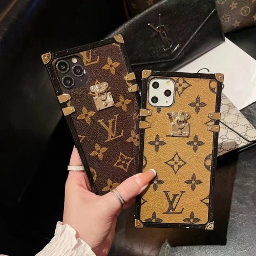 LV iphone14/13/15 ultra/12 pro maxケースヴィトンアイトランク