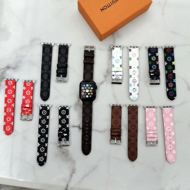 Lv ルイヴィトン男性向けアップルウオッチ se2/7 スポーツベルト 上質ブランドiwatch 7バンド 丈夫ブランド apple watch ultra シリコンバンド 痛くないApple Watch ultra/8/7/6ブランドベルト 流行り