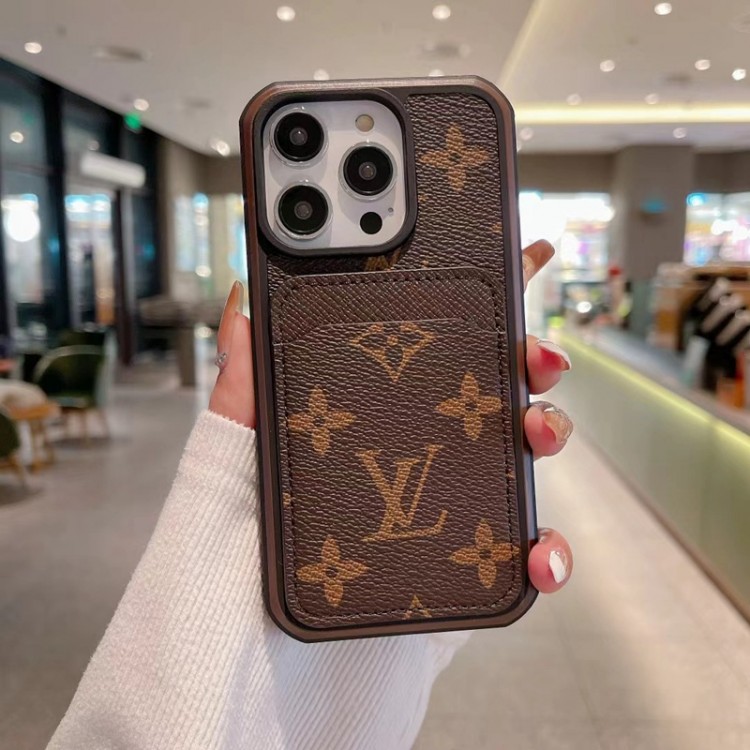 LV アイフォン15/14＋/14proブランドケース カード収納 ルイヴィトン iPhone15pro/14pro maxスマホカバー 皮革ケース iphone 14/13pro maxケース 落下保護 アイフォン13pro /12/11 pro maxスマホケース 定番デザイン iPhone 12pro max/11 pro/xsケース 軽量 ファッション 男女