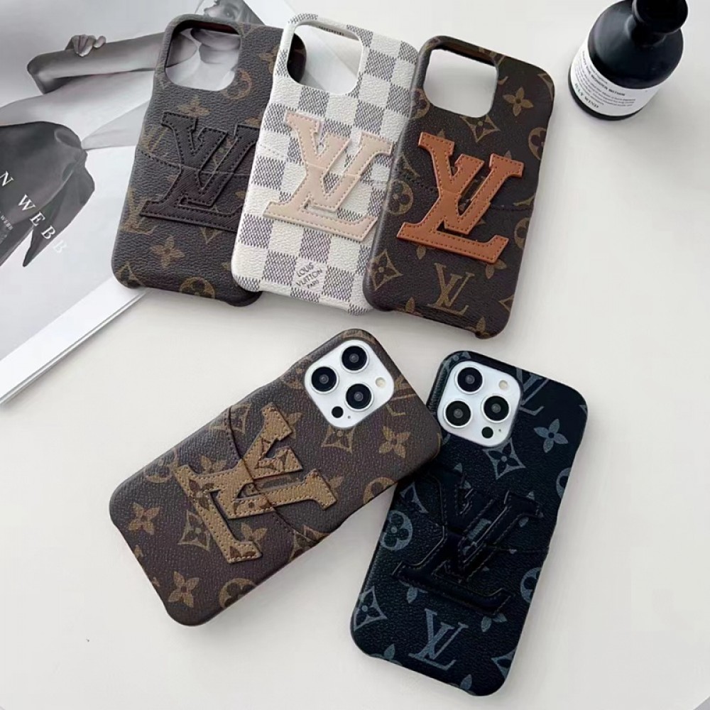 スマホアクセサリー iPhone用ケース LV iphone14/13/15 ultra/12 pro maxケースヴィトンアイトランク 