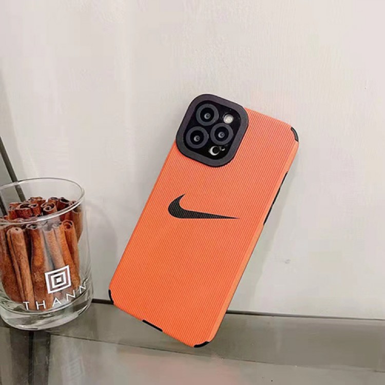 ファッション ブランド Nike 流行り iPhone13pro max/13pro/13ケース ストライプ 革紋 滑り止め ナイキ iphone12pro/12pro max/12フルカバー 落下保護 カッコイイ アイフォン11pro max/11pro/11携帯ケース 放熱性よい 高品質 激安