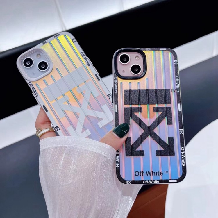 ブランド off-white アイフォン14pro max/14Proケース スーツケース形 オフホワイト iPhone14/14+スマホケース 個性矢印柄 iphone13pro/13pro maxカバー 落下防止 衝撃吸収 iPhone12pro/11Pro maxケース 黄変防止 オシャレ 男女兼用