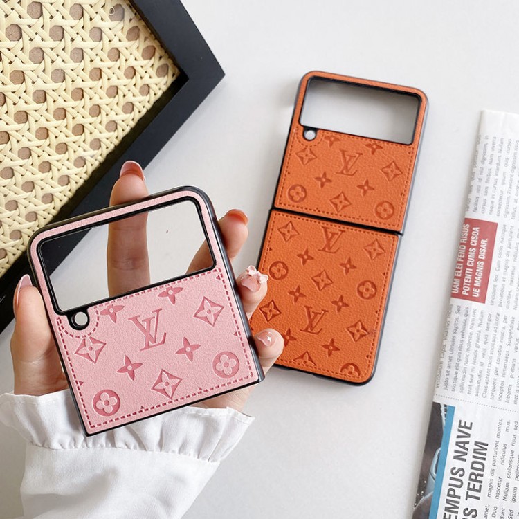 LV ブランドギャラクシーzflip3スマホカバー シンプル 贅沢 ヴィトン Galaxy zfold3 革ケース 耐久性 男女兼用 samsung zfold2/zflipカバー 軽量 オシャレ 激安