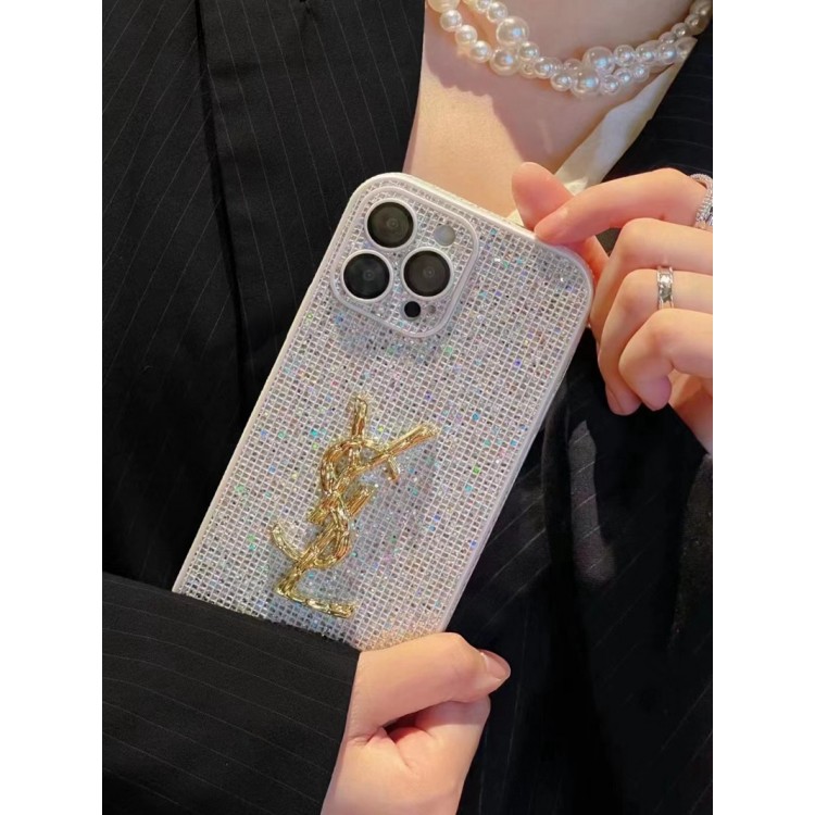 Prada プラダ Ysl イブサンローラン iPhone 15 PLUS 14 pro maxブランドスマホケース芸能人愛用するブランドアイフォン15 14 proケースカバーアップル15/14 pro max plusケース全機種対応パロディ