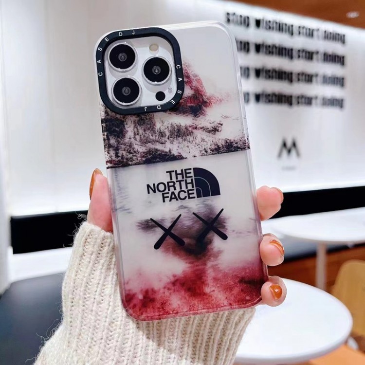 THE NORTH FACE iPhone 14 pro maxケース ブランド 流行り雪山の柄 ザノースフェイス iPhone14 pro/14 スマホカバー  半透明 マット調 アイフォン13/13 PRO/13 pro maxスマホケース 軽量 フィット 放熱性 iPhone12 pro max/12/12 PROケース 個性 メンズ 耐衝撃