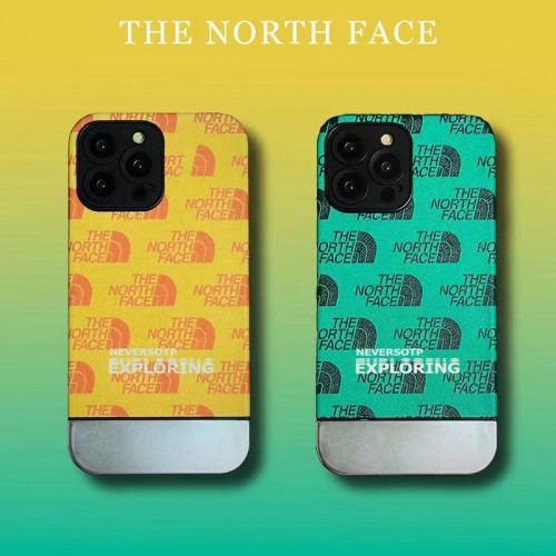 ブランド The North Face アイフォン14proケース 個性デザイン ザノースフェイス iPhone 14 pro max plusスマホカバー 落下保護 メッキ加工 iphone 13 12 pro maxスマホケース 上質レザー 耐衝撃 アップル11ケース シンプル 流行り 人気 メンズ