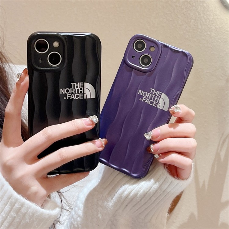 ザノースフェイス iPhone 14 plus proスマホケース 背面凹凸デザイン THE NORTH FACE アイフォン14pro maxケース ブランド 滑り止め iphone13/13pro/13pro max携帯カバー 柔らか シリコン iPhone12 11 Pro maxケース 着脱安い 衝撃吸収 ファッション 人気 メンズ